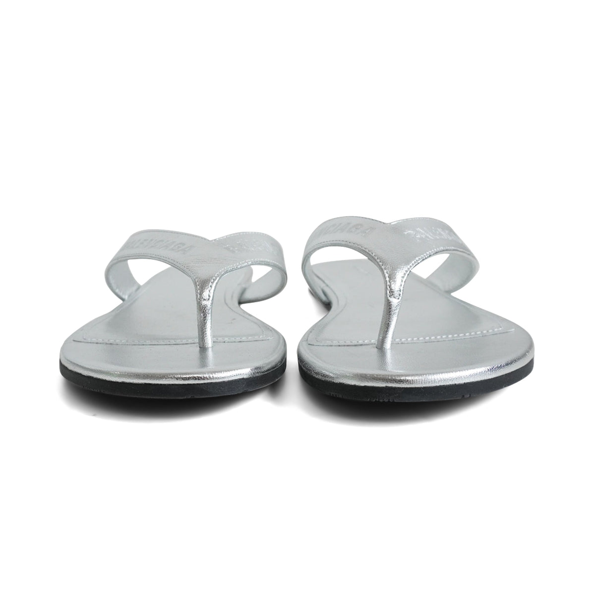 Balenciaga Logo Flip-Flops - Women's 36