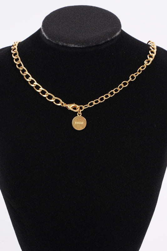 Christian Dior 30 Montaigne Choker Gold Base Metal