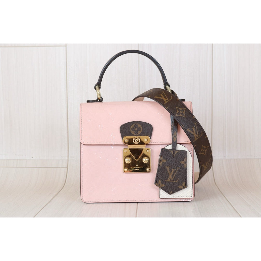 Very Good ( Rank A)｜LV Monogram Street Spring HandBag With ShoulderBag Pink｜S24082203