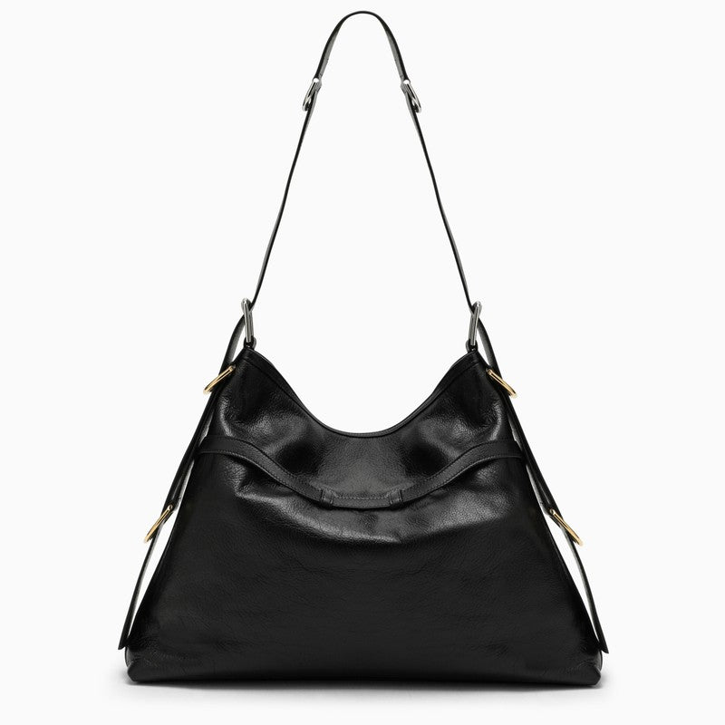 Givenchy Medium Voyou Bag In Black Leather Women