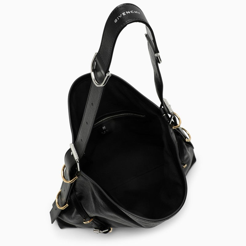 Givenchy Medium Voyou Bag In Black Leather Women