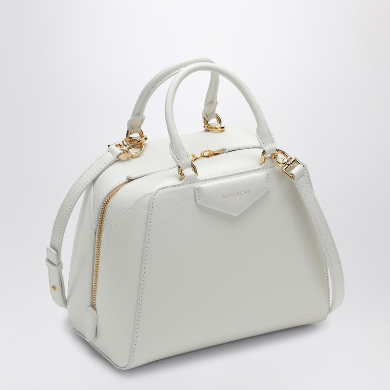 Givenchy Antigona Cube Mini Bag Ivory Women
