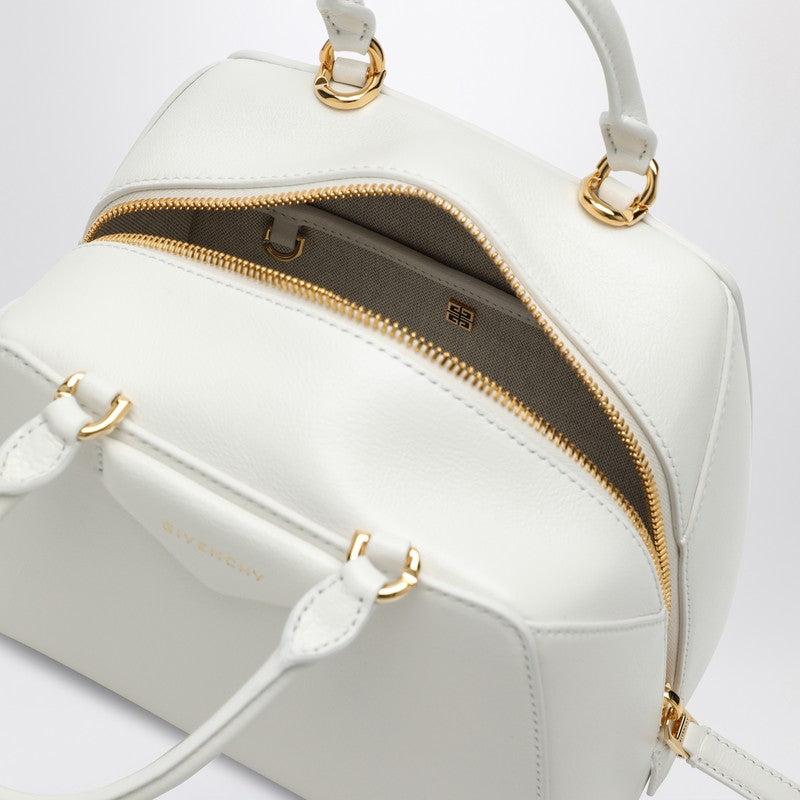 Givenchy Antigona Cube Mini Bag Ivory Women