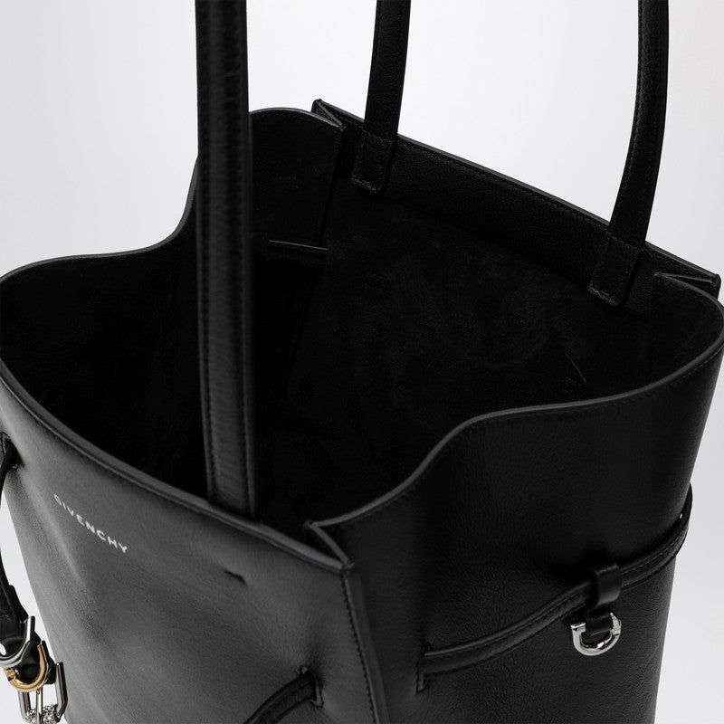 Givenchy Voyou Small Leather Tote Bag Black Women