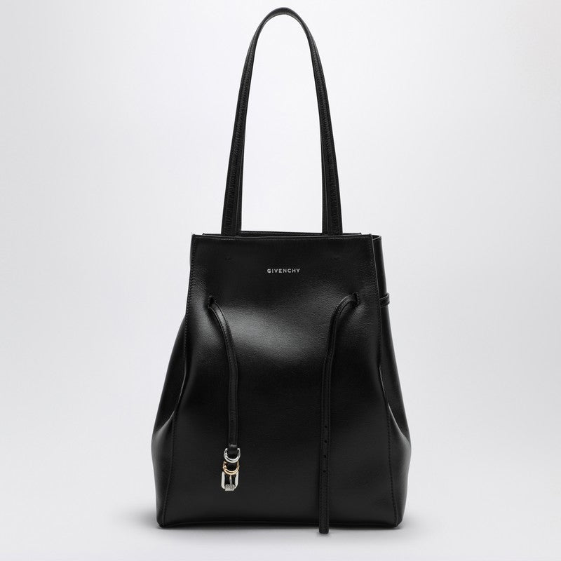 Givenchy Voyou Small Leather Tote Bag Black Women