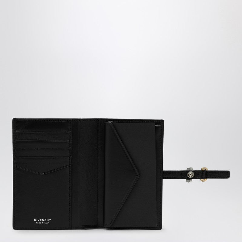 Givenchy Voyou Black Leather Wallet Women