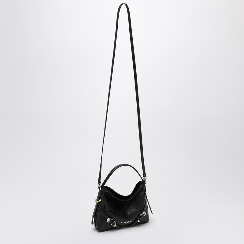 Givenchy Black Voyou Nano Leather Bag Women