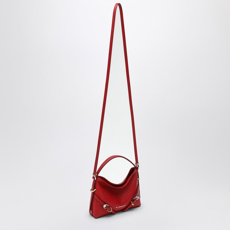 Givenchy Red Voyou Nano Leather Bag Women
