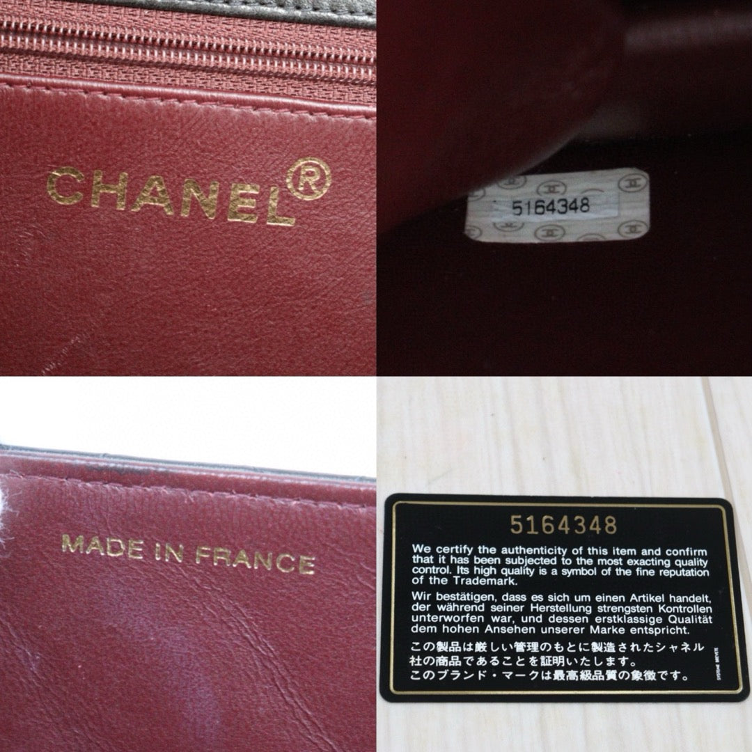 Very Good ( Rank A)｜ CHANEL  Lamb Skin Chain CF 25 Shoulder Bag Made in 1997-1999Year ｜24071901