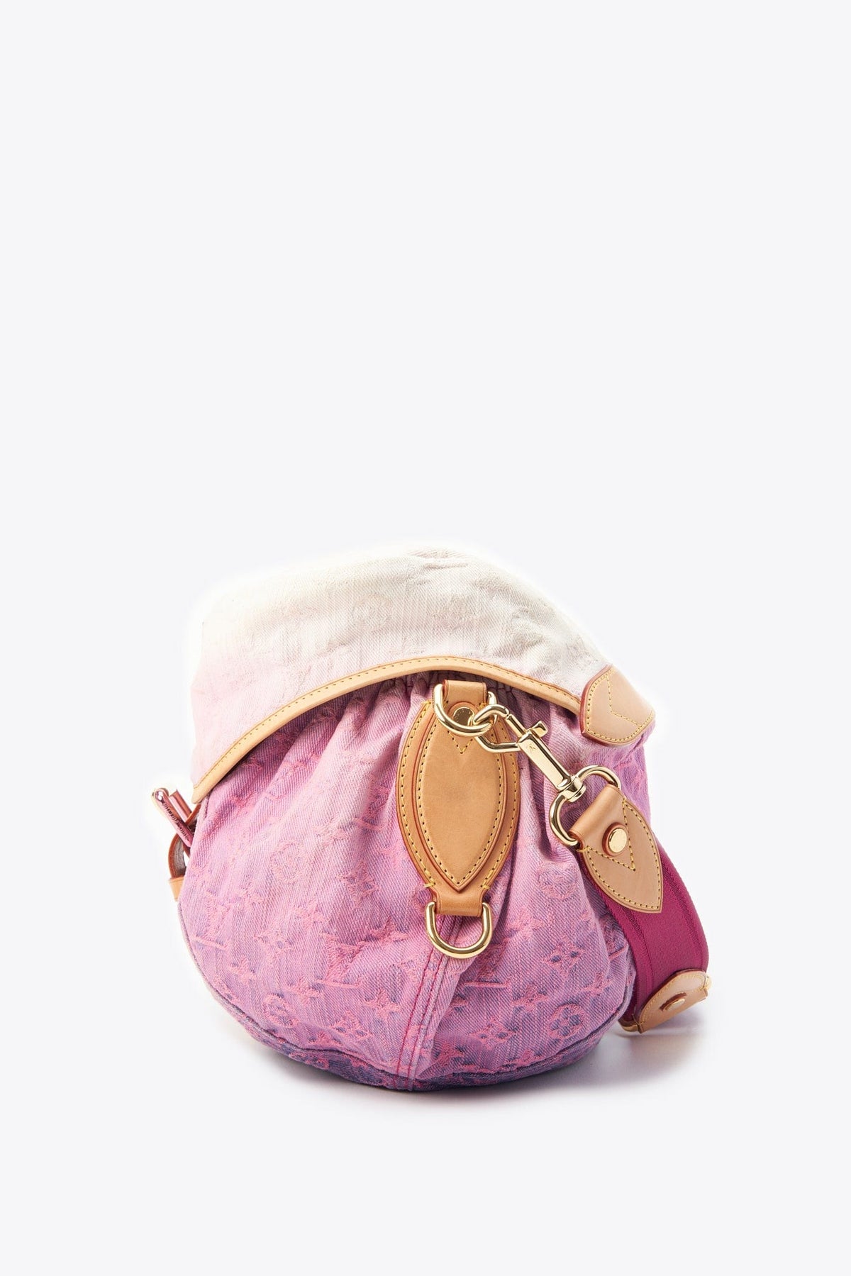 Louis Vuitton Rose Pink Denim Sunburst / Sunshine Bag