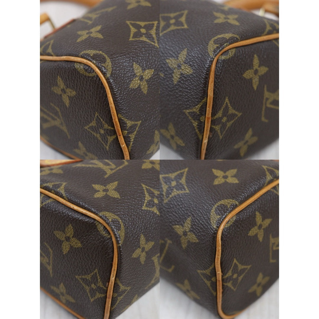 Good ( Rank AB)｜ LV Monogram Mini Speedy Handbag With Shoulderstrap｜25021003