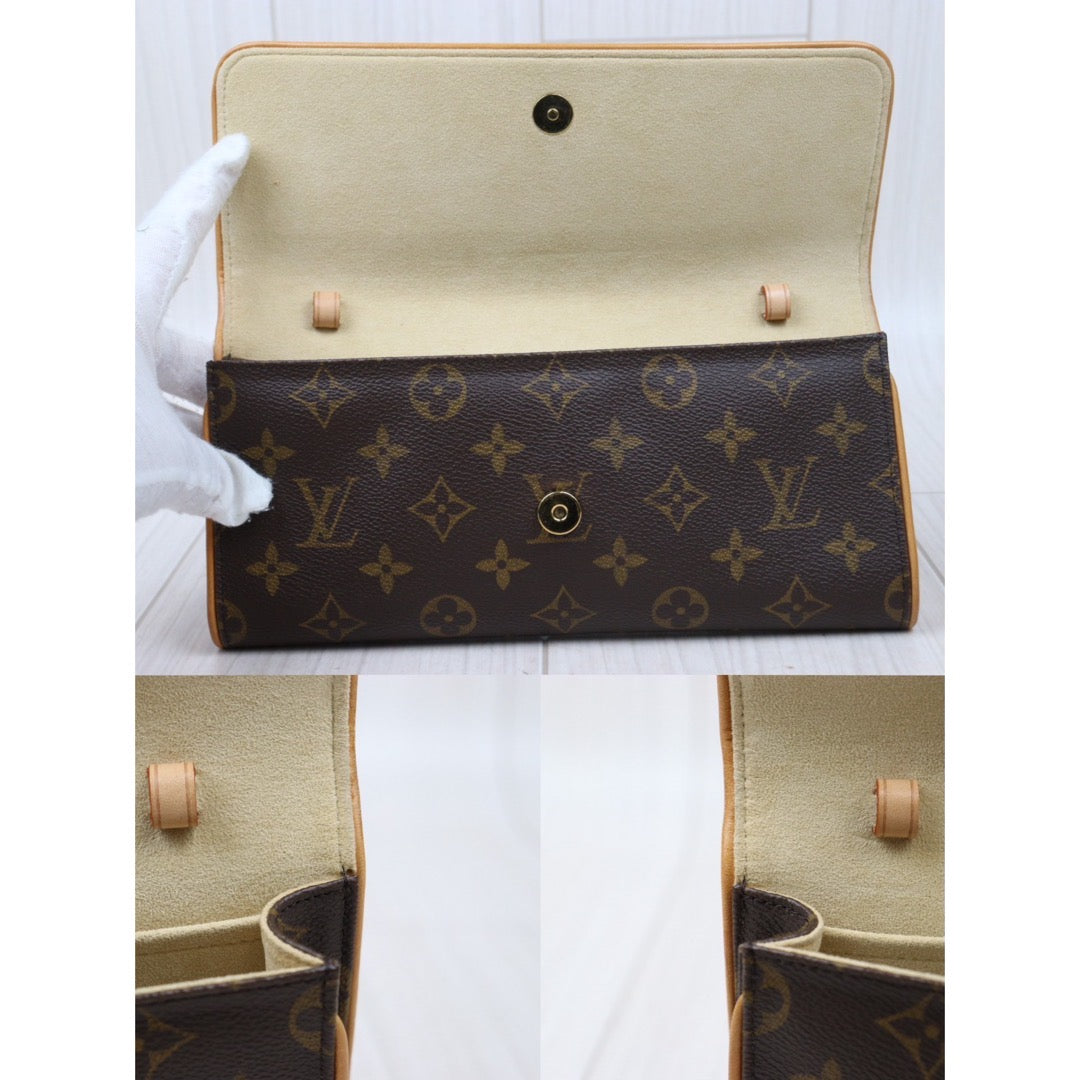 Rank A｜ LV Monogram Pochette Twin GM Shoulder Bag｜24050801
