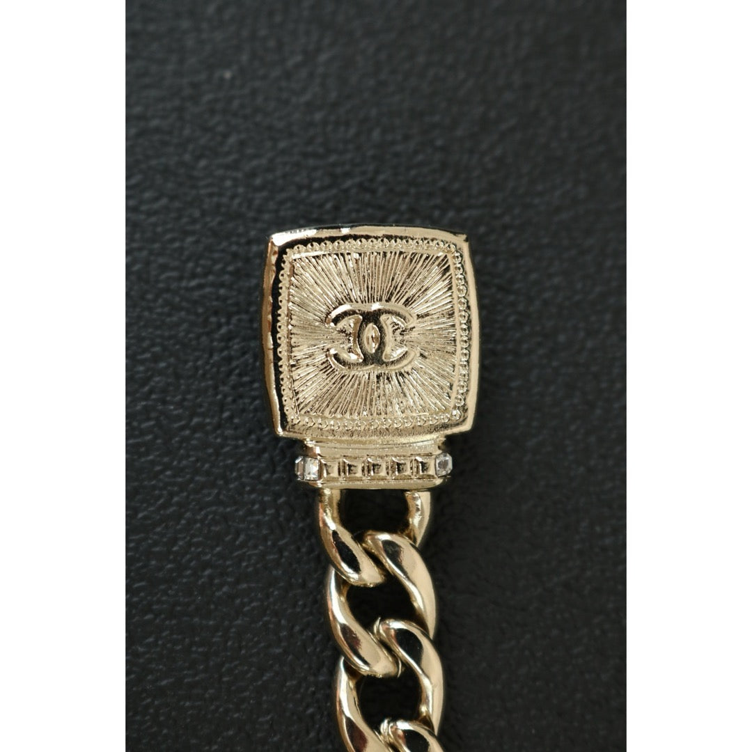 Excellent（Rank SA）｜ CHANEL Coco Markar  Rhinestone Lipstick With Perfume bottle  Necklace｜X25012307