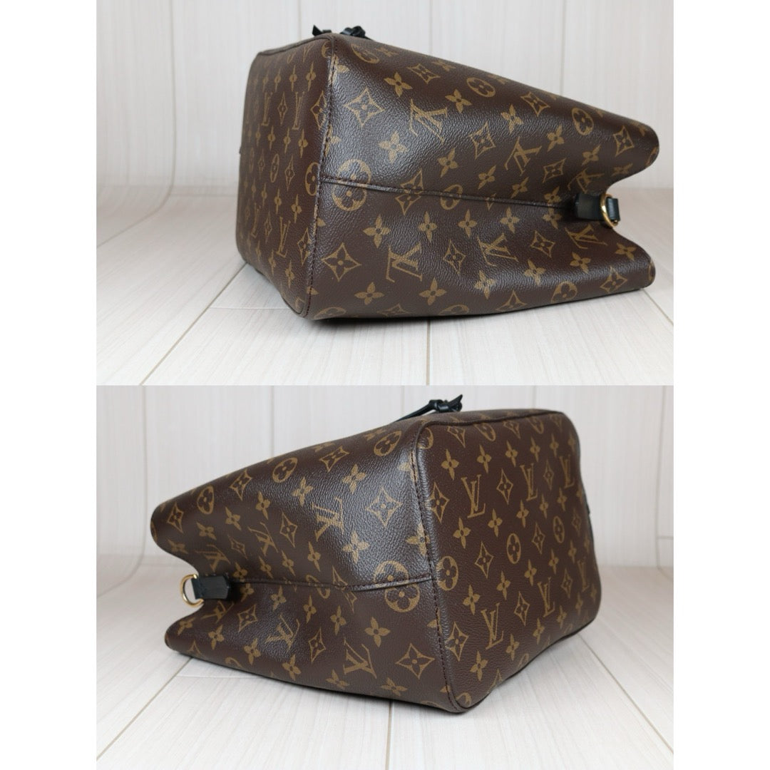 Rank AB ｜LV Monogram Neonoe Black Poodle Shoulder Bag｜S24071418