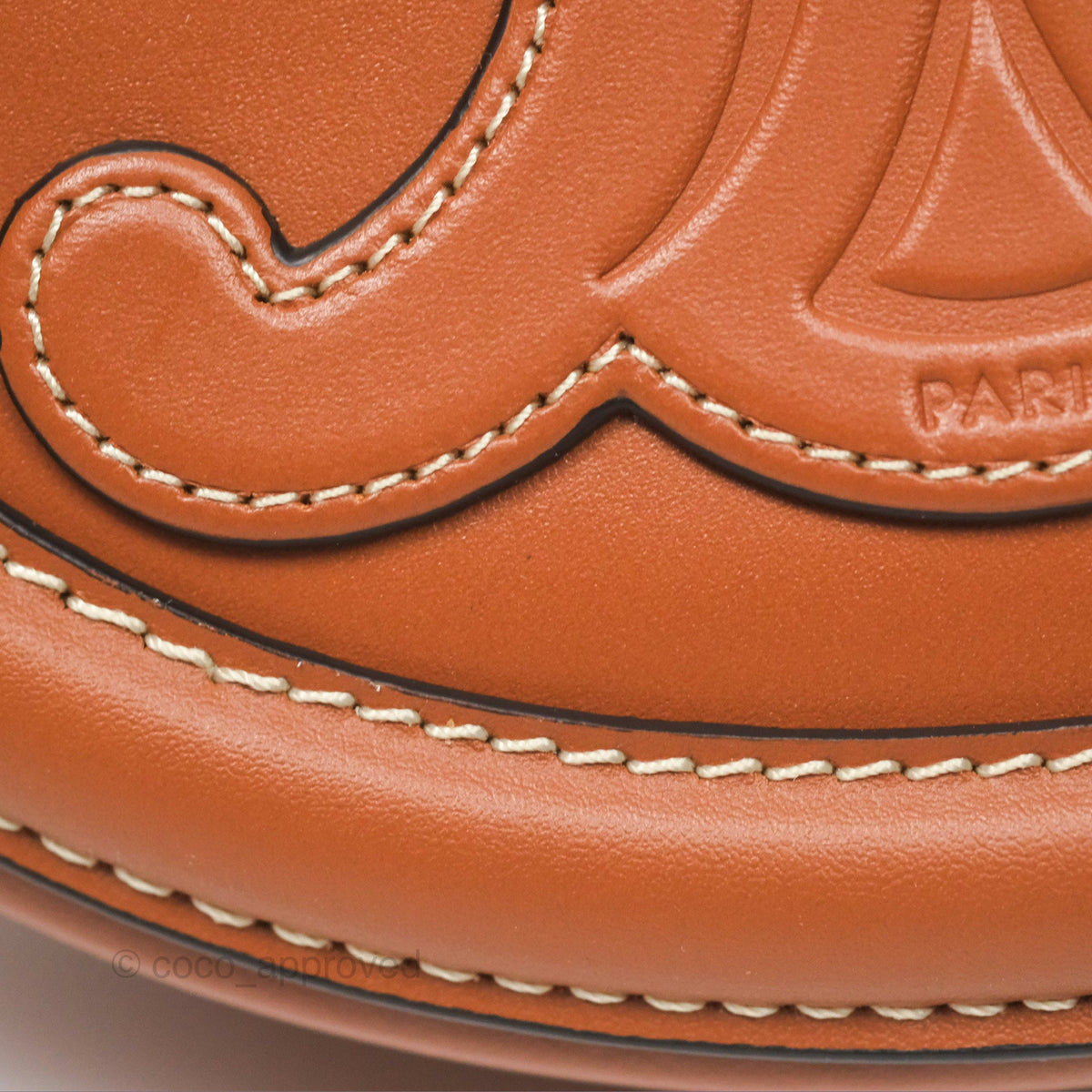 Celine Oval Bag Cuir Triomphe Tan Calfskin