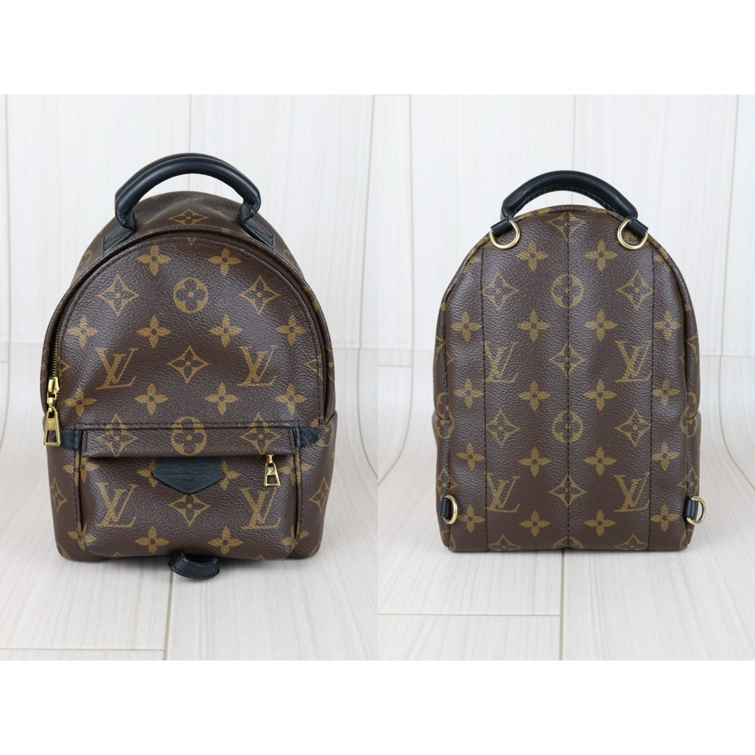 Very Good ( Rank A) ｜  LV Monogram Coated Canvas Mini Palm Springs Backpack｜S25041802