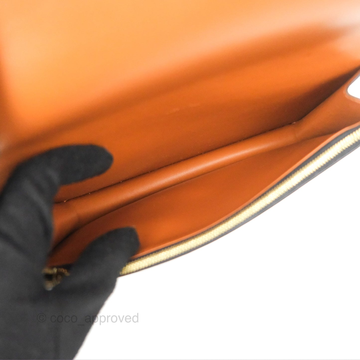 Celine Wallet On Strap Triomphe Canvas Tan Lambskin