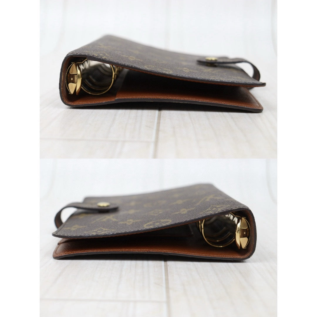 Good ( Rank AB) ｜ LV Monogram Medium Ring Agenda Cover Notebook Cover ｜Q25040305