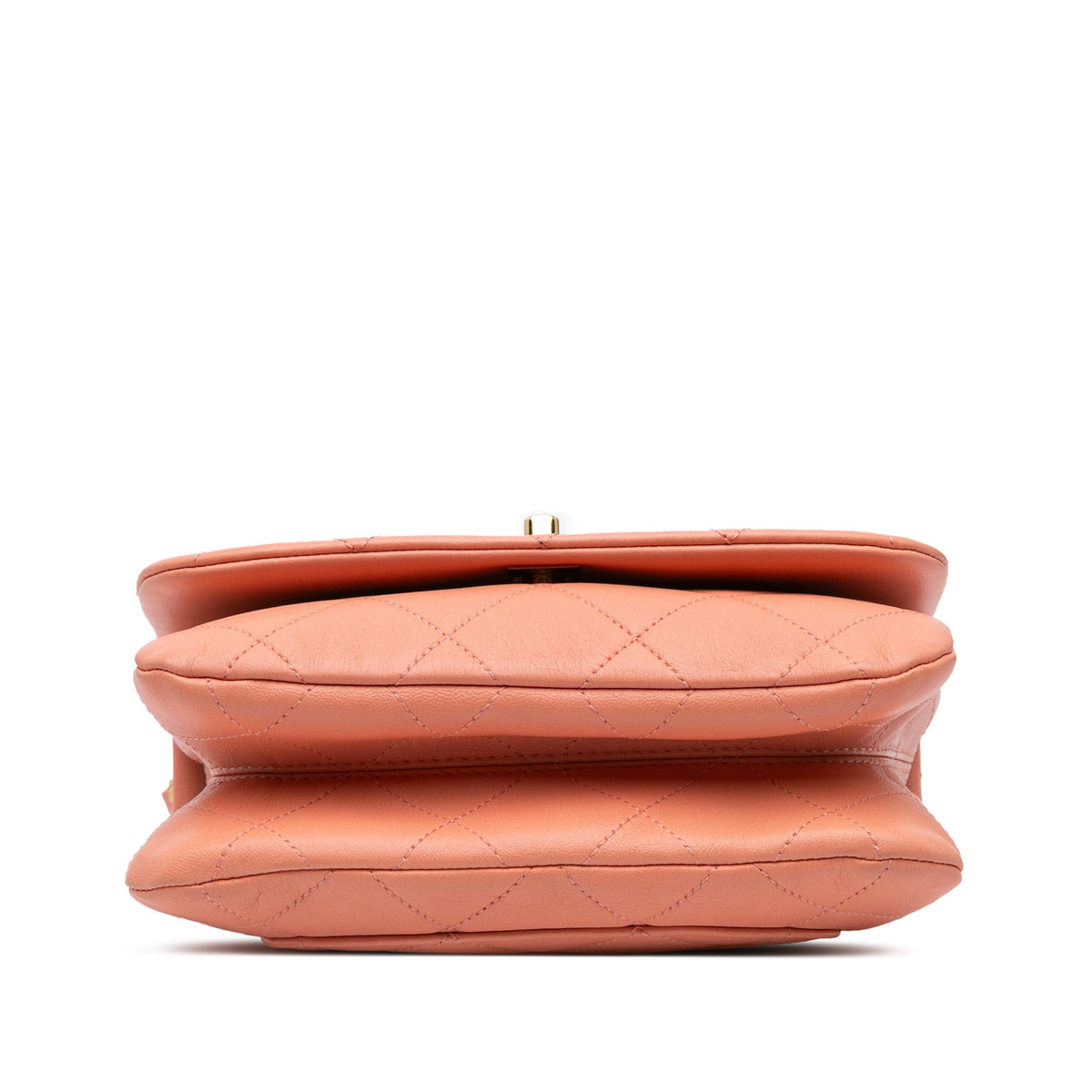 Pink Chanel Small Lambskin Color Match Flap Satchel