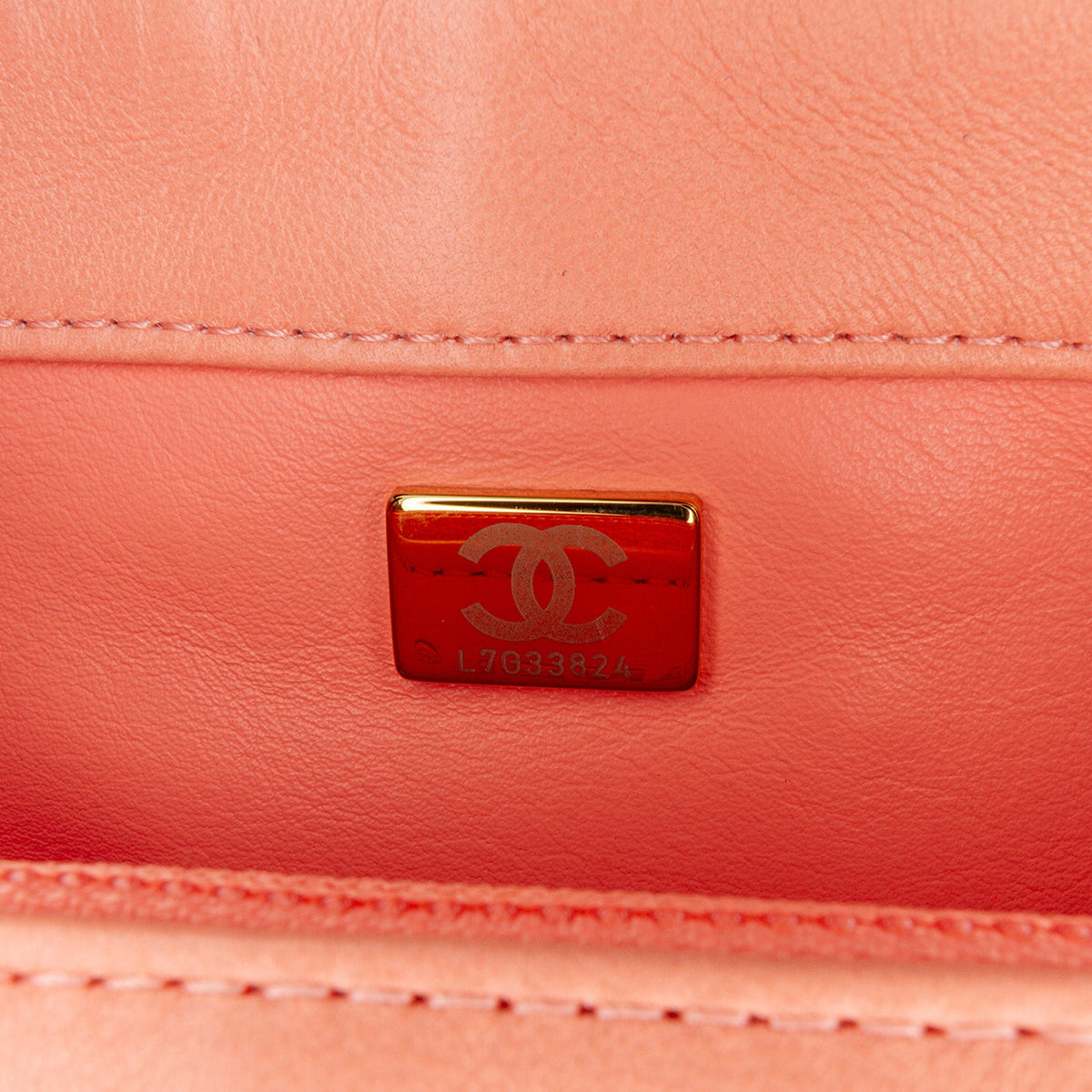 Pink Chanel Small Lambskin Color Match Flap Satchel