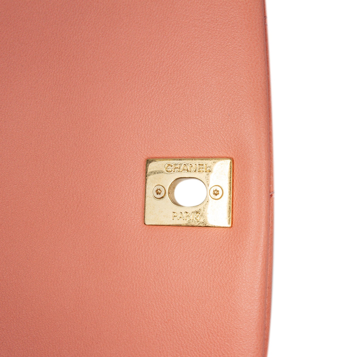 Pink Chanel Small Lambskin Color Match Flap Satchel