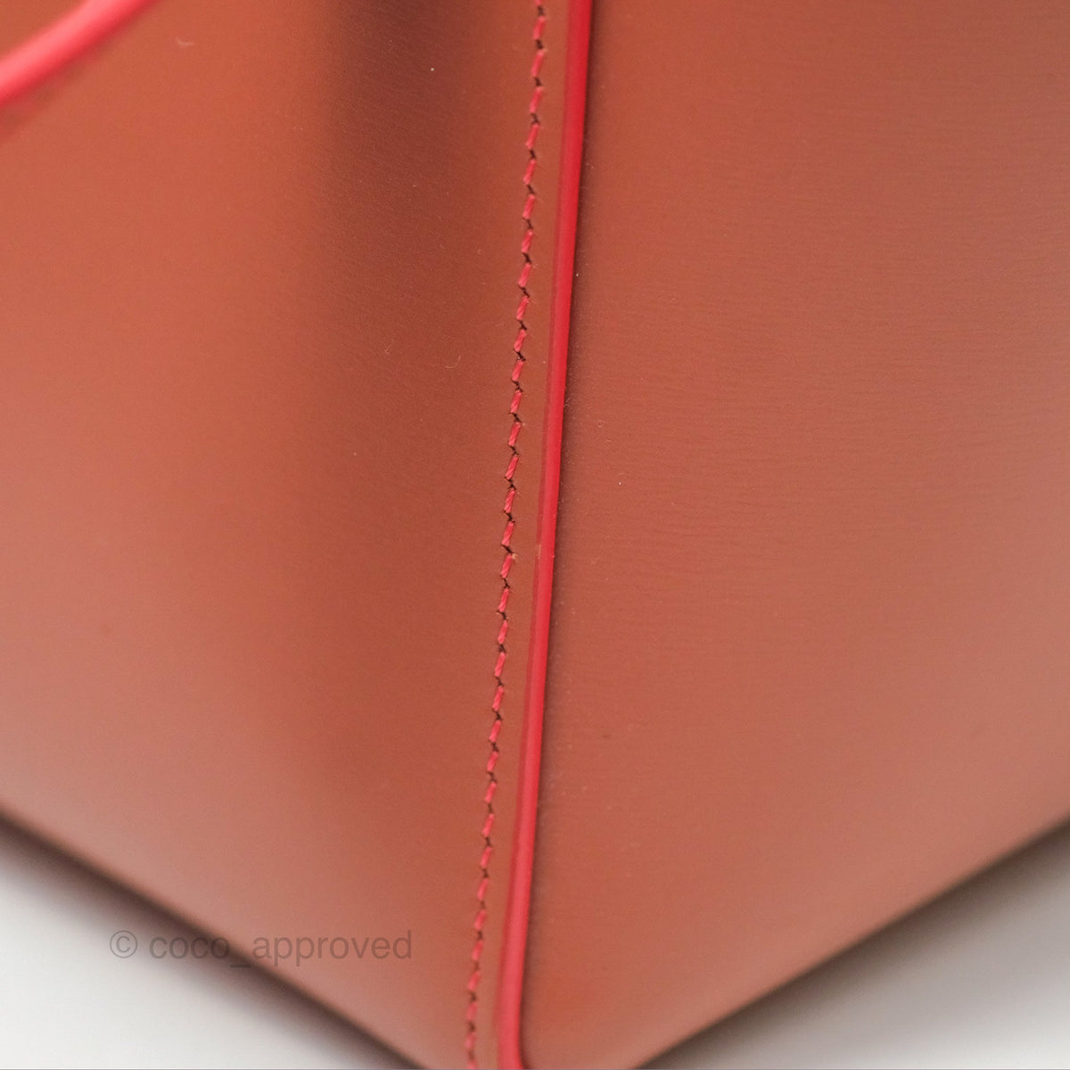 Celine Micro Belt Bag Terracotta Smooth Leather Gold Hardware