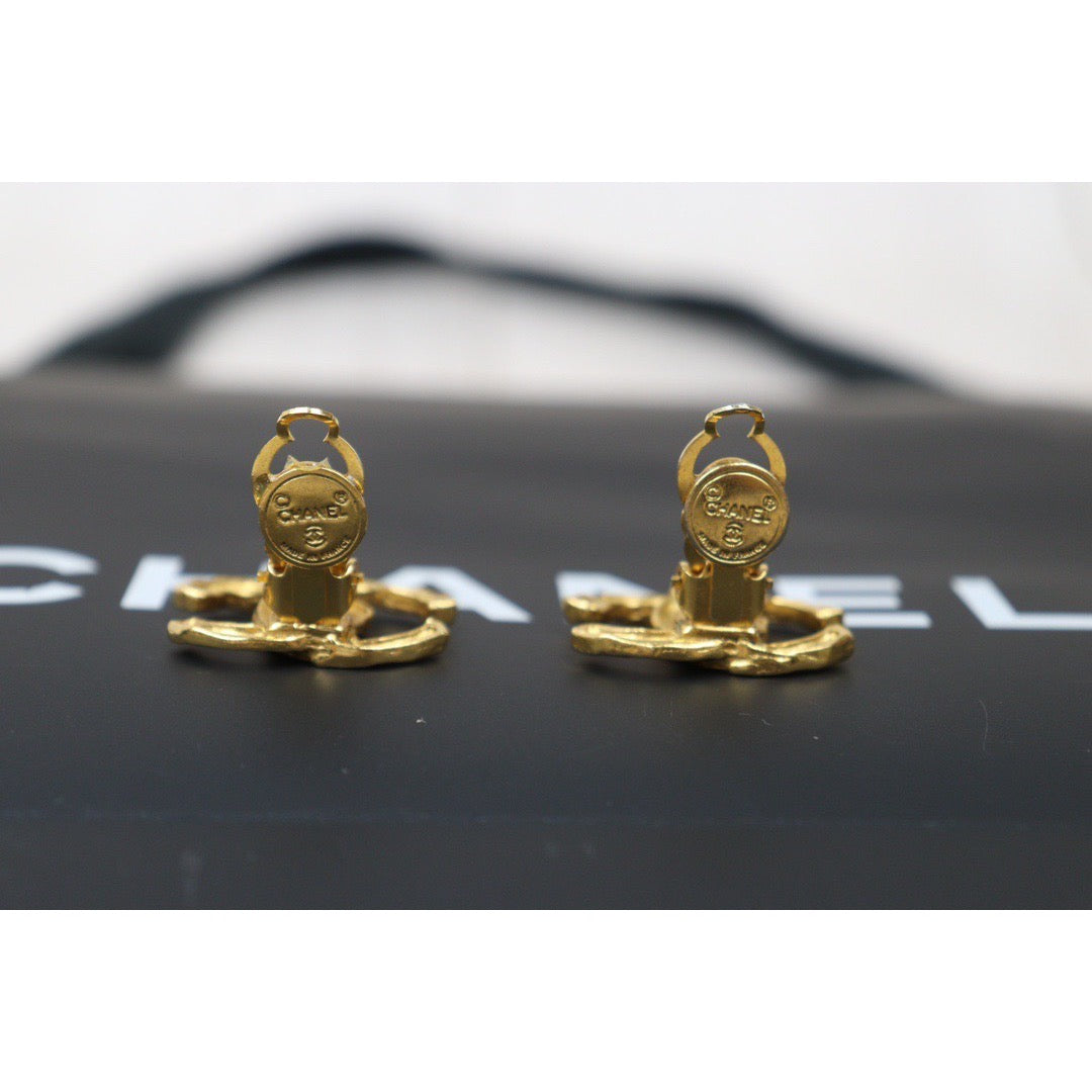 Very Good ( Rank A) ｜CHANEL COCO Earrings 18k Gold Plated ｜24061104
