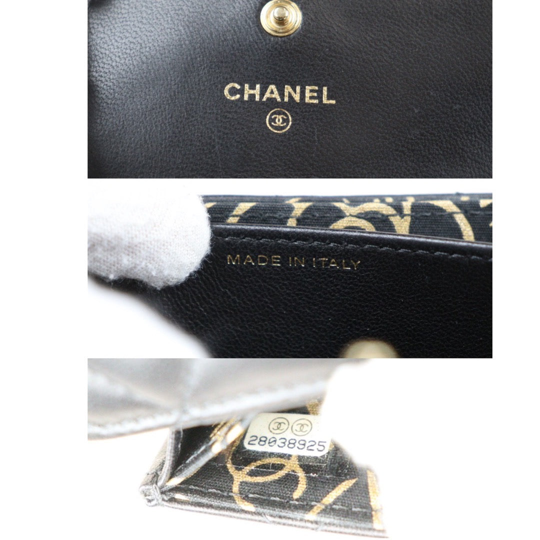Rank A ｜CHANEL Coco Mark Card Holder Made In 2019～2020Year ｜S23120204