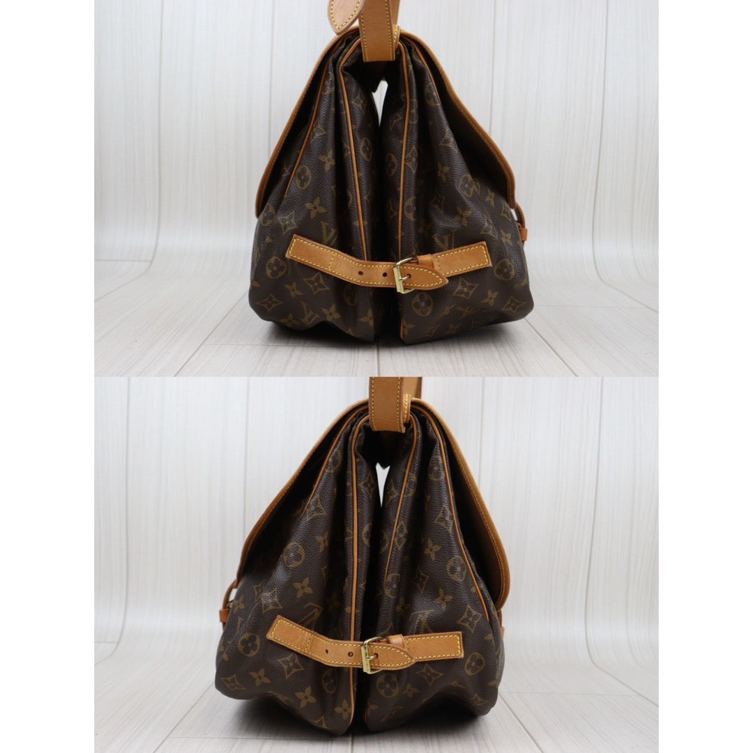 Rank AB ｜ LV Monogram Saumur 35 Shoulder Bag｜24031414