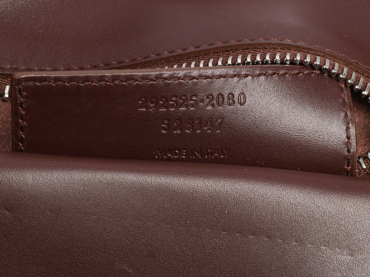 Balenciaga Brown Colorblock Tote