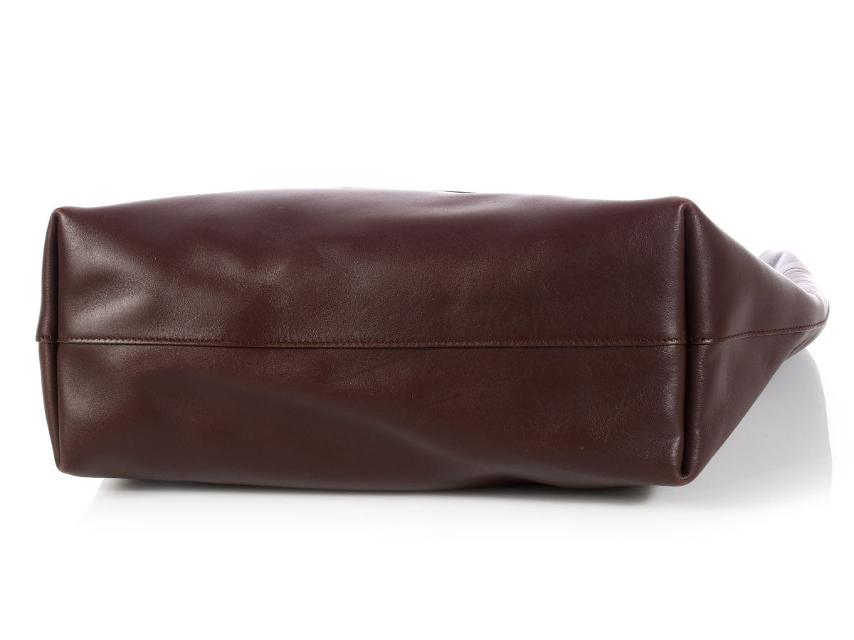Balenciaga Brown Colorblock Tote