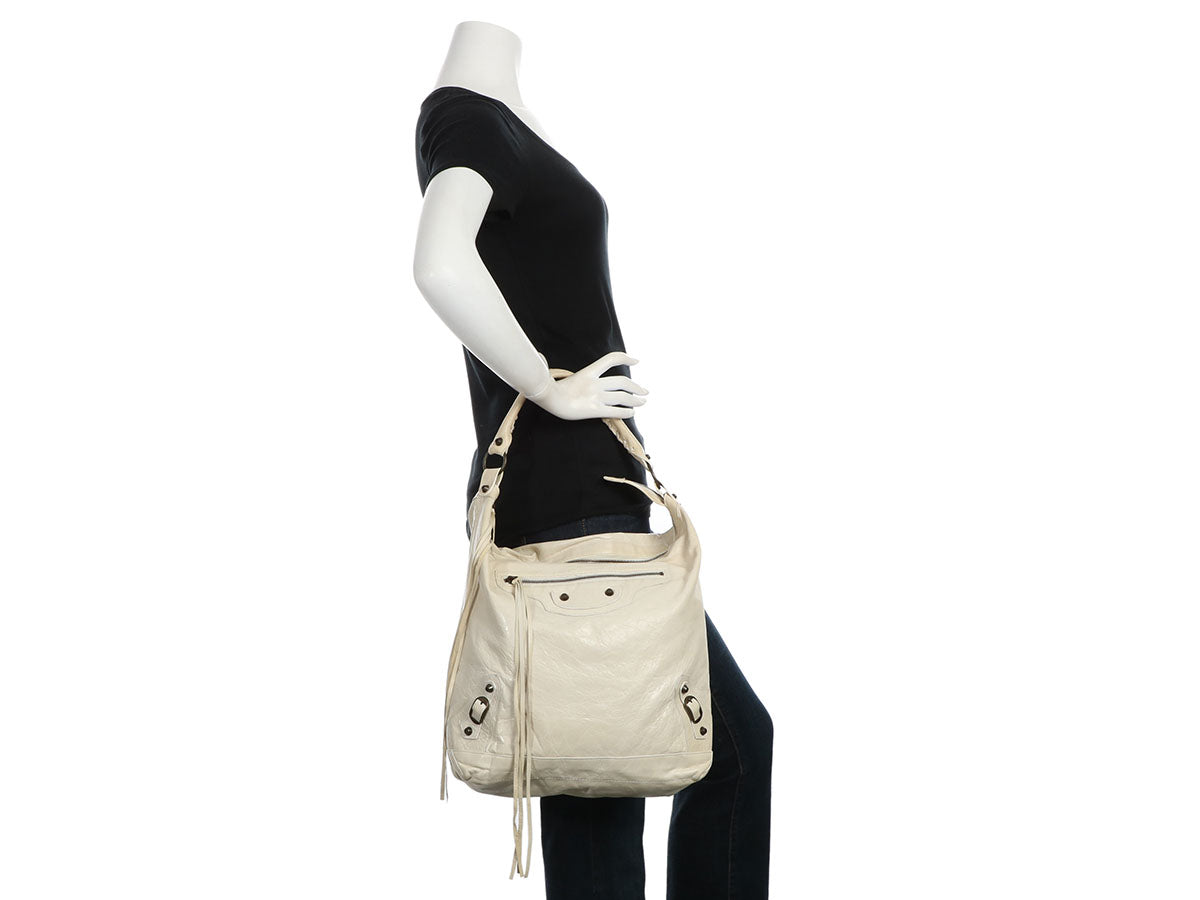 Balenciaga Ivory Classic Day