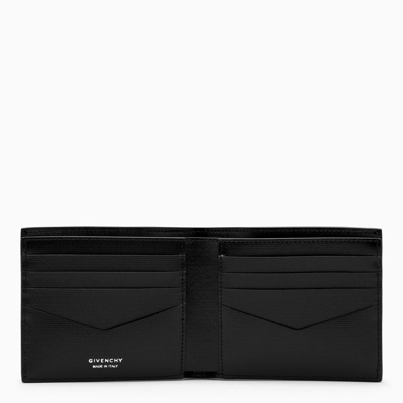 Givenchy Black Leather Wallet With Logo Men