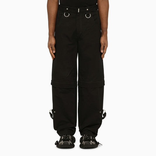 Givenchy Black Trousers With Removable Bottoms Men