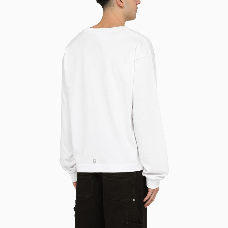 Givenchy Black Logoed Crew-Neck Sweatshirt Men