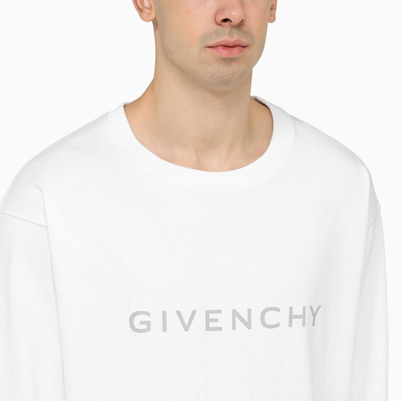 Givenchy Black Logoed Crew-Neck Sweatshirt Men