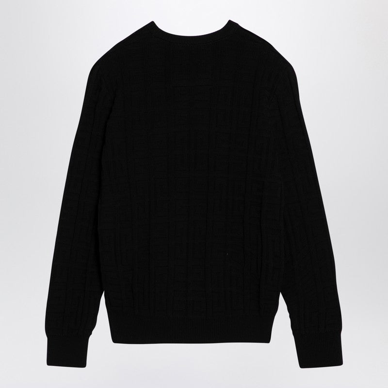 Givenchy Black Sweater With 4G Motifs Men