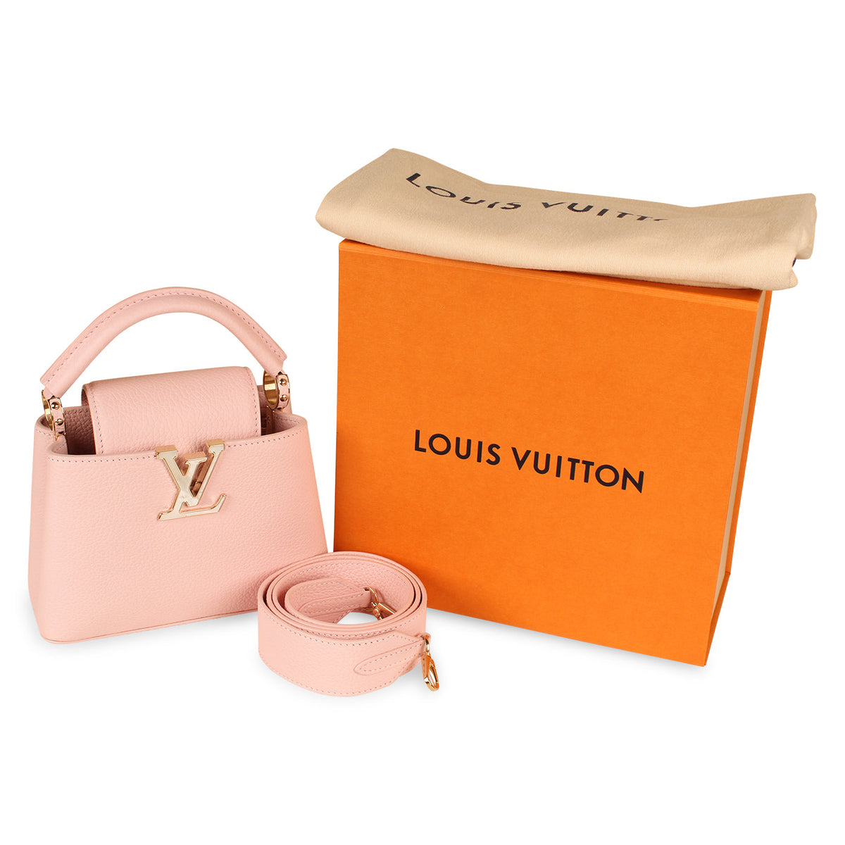 Capucines Mini Bag - Quartz Plaque