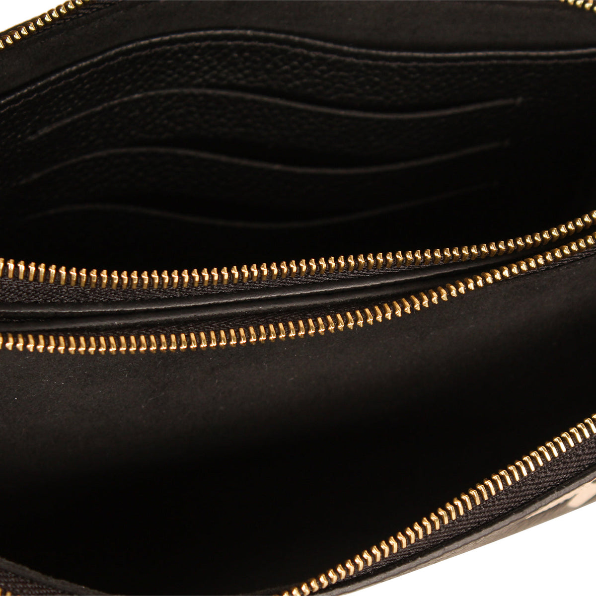 Pochette Double Zip on Strap