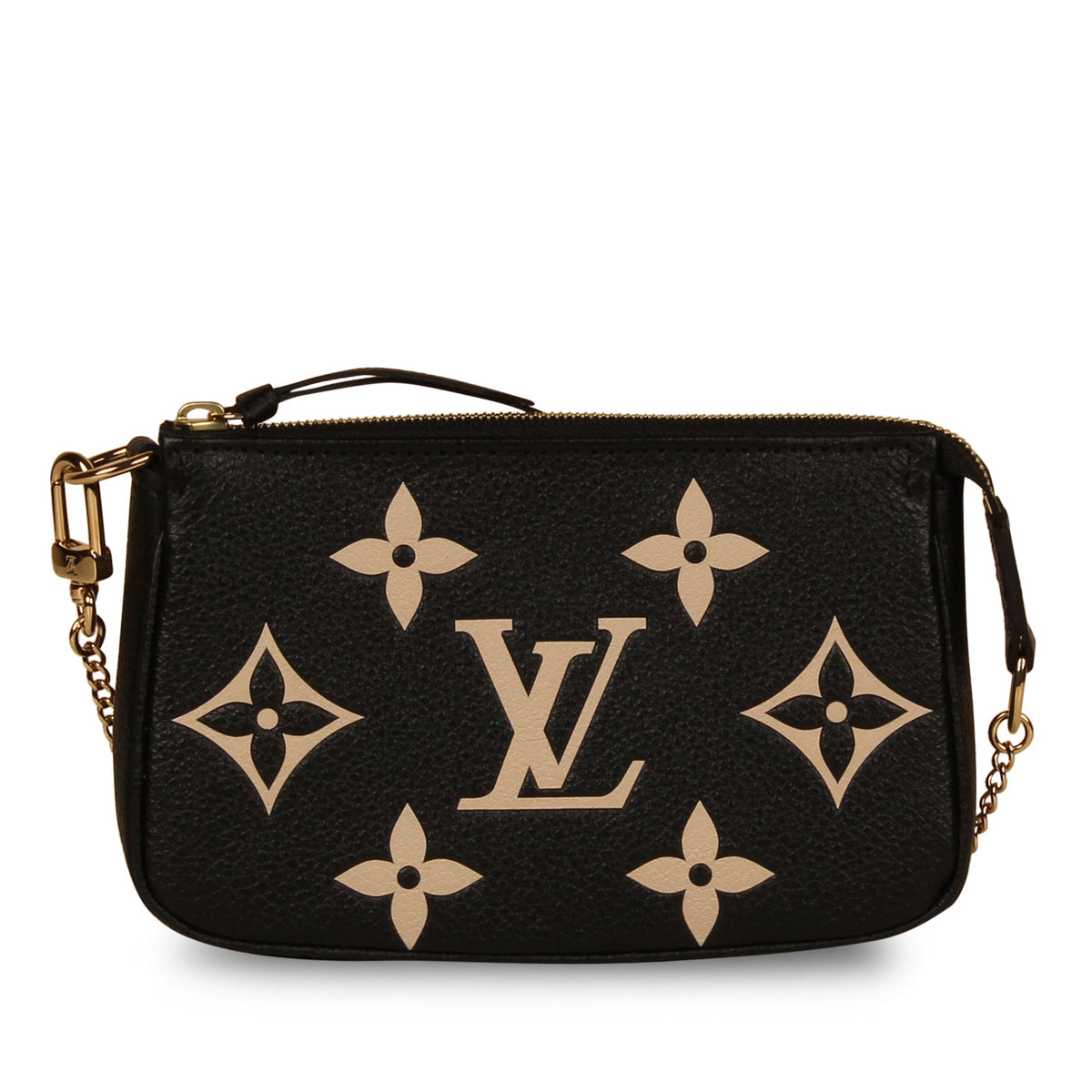 Mini Pochette Accessoires - Black Empreinte