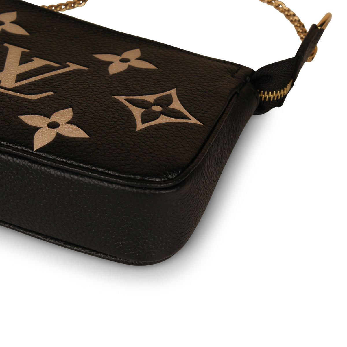 Mini Pochette Accessoires - Black Empreinte