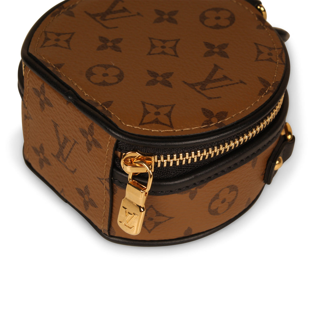 Mini Boite Chapeau Necklace - Reverse Monogram