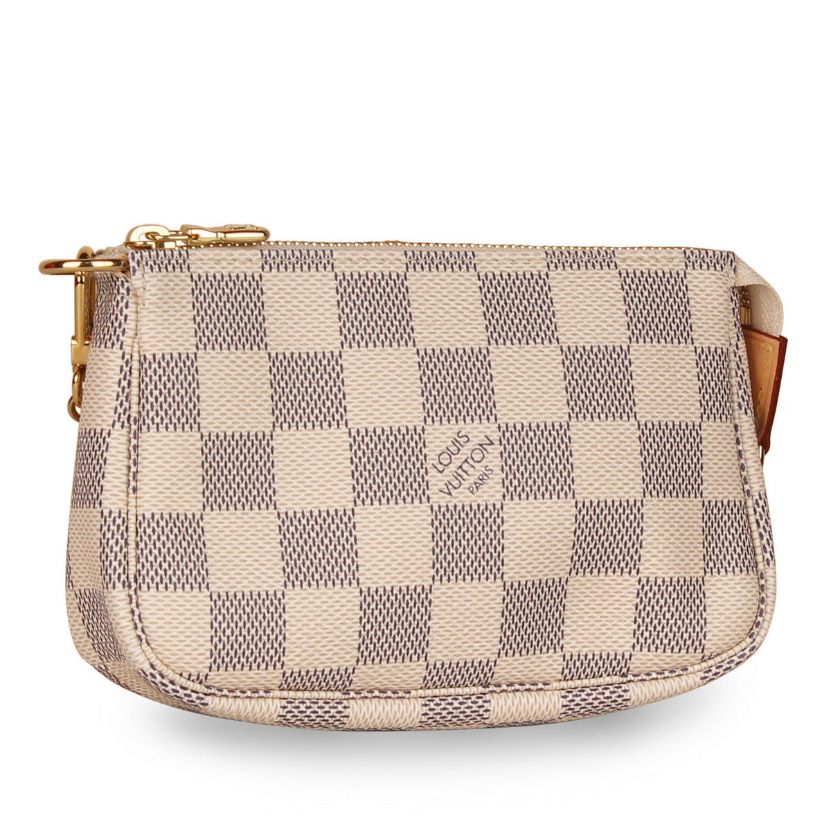 Mini Pochette Accessoires - Damier Azur