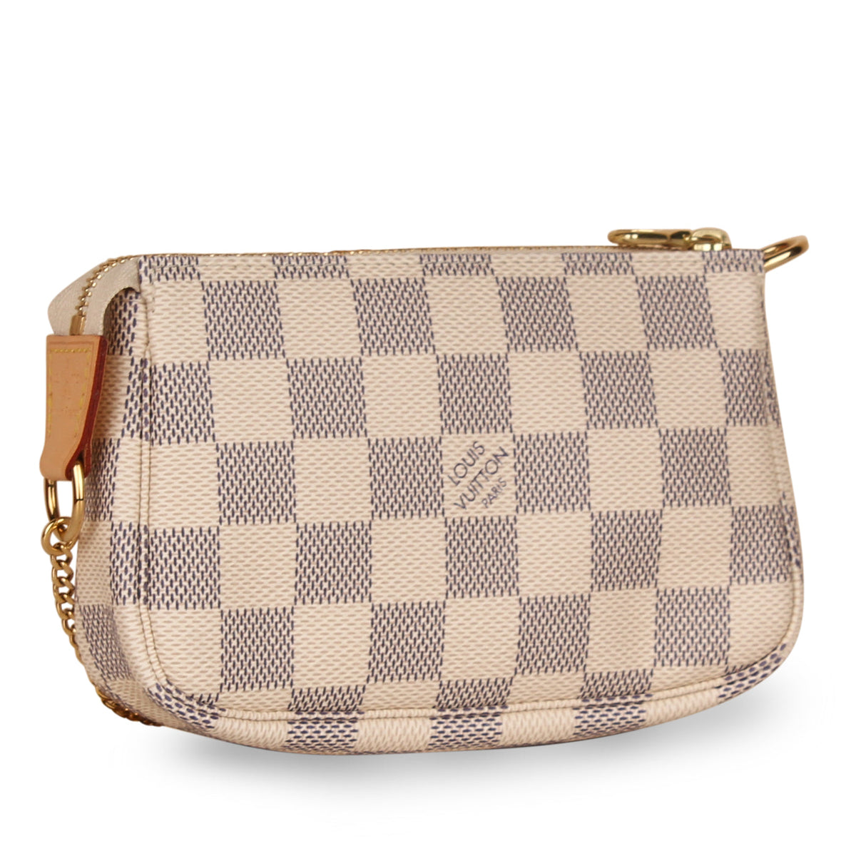 Mini Pochette Accessoires - Damier Azur