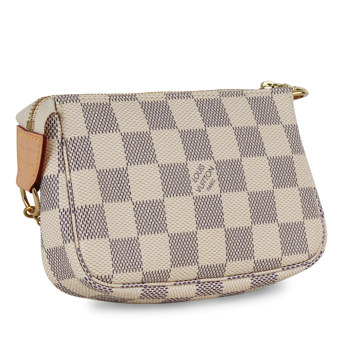 Mini Pochette Accessoires - Damier Azur