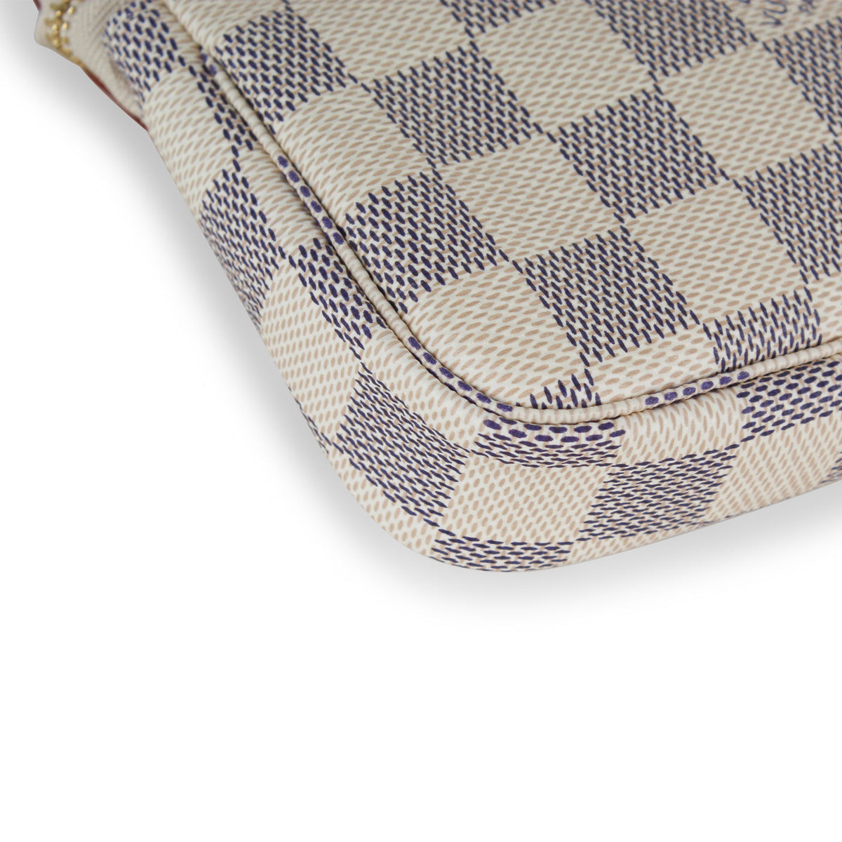 Mini Pochette Accessoires - Damier Azur