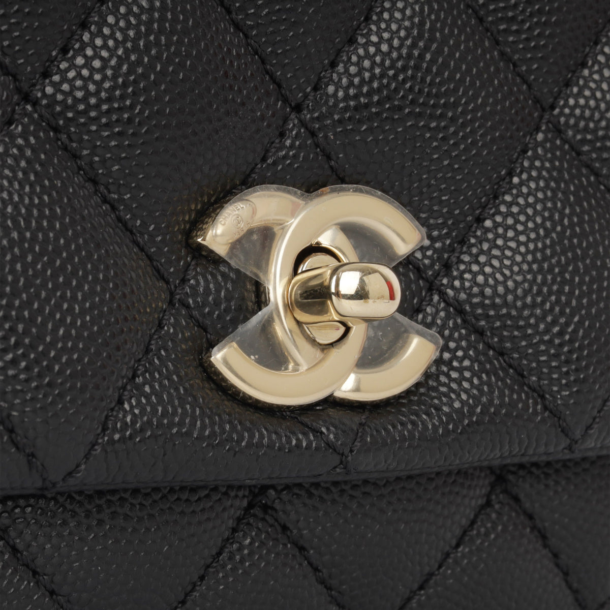 Mini Coco Handle - Black Caviar