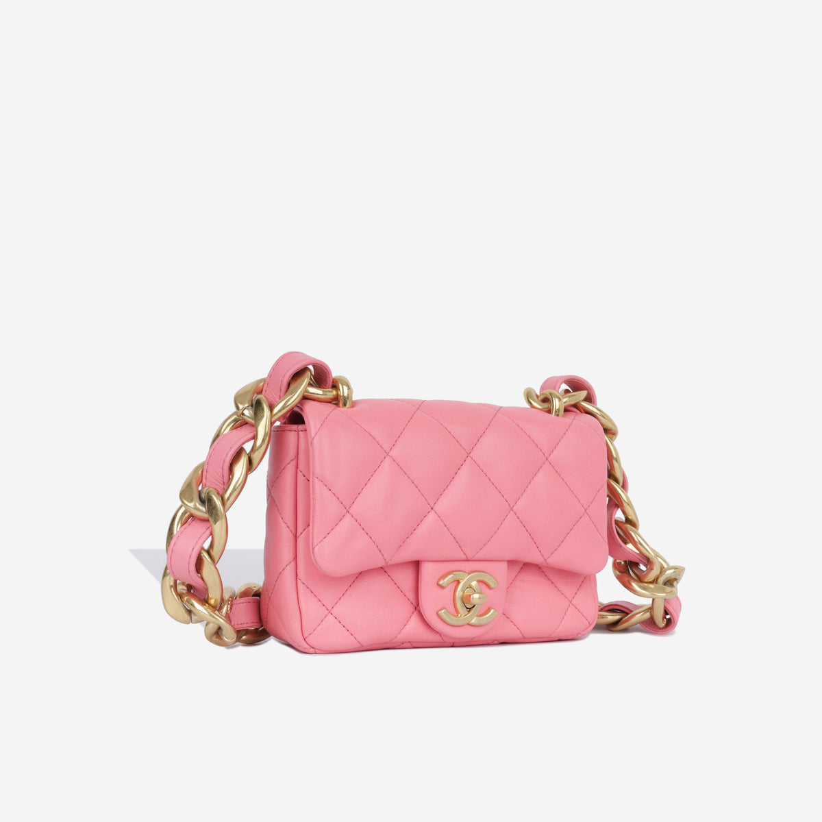 Seasonal Chain Flap Bag