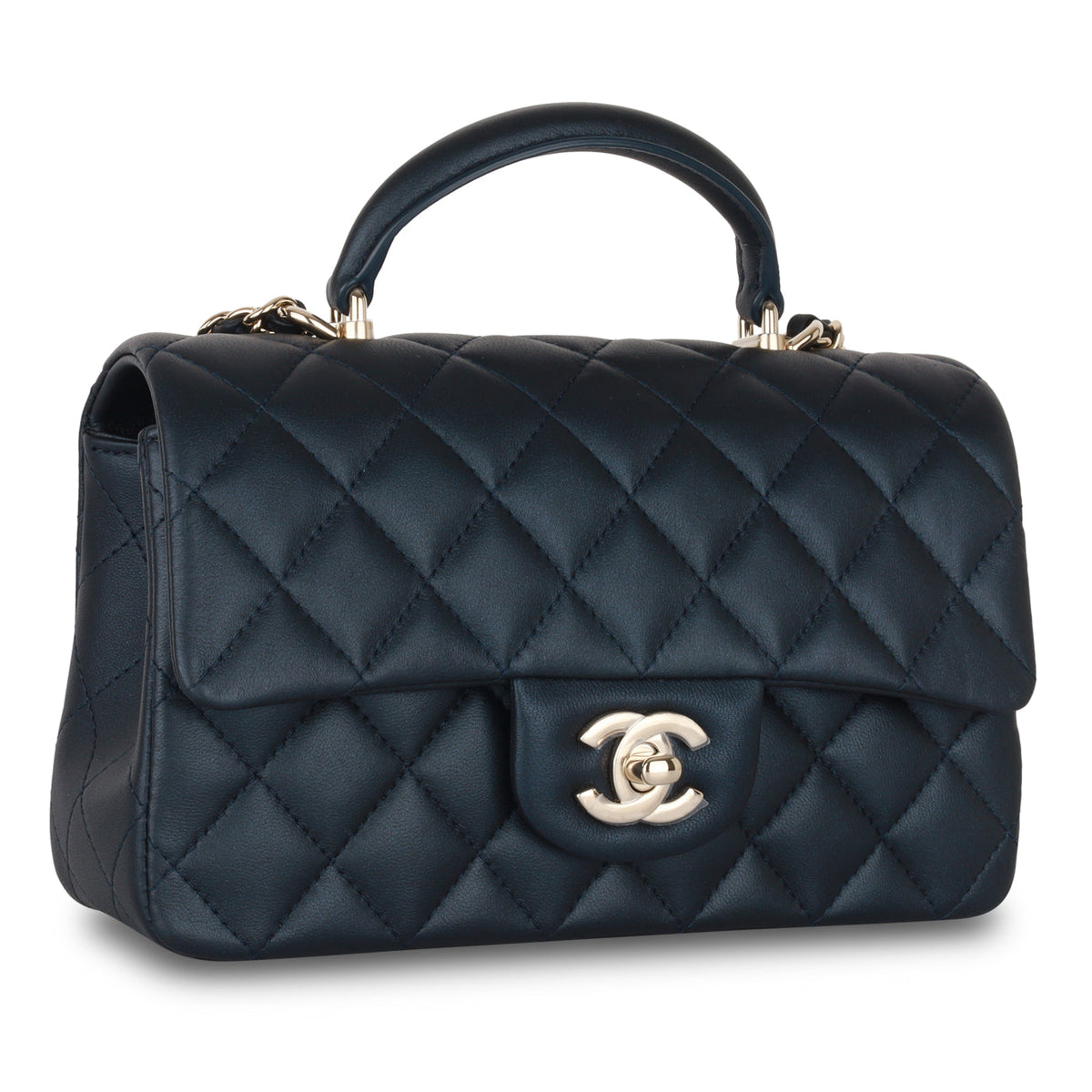 Classic Flap Bag - Mini Rectangular Top Handle
