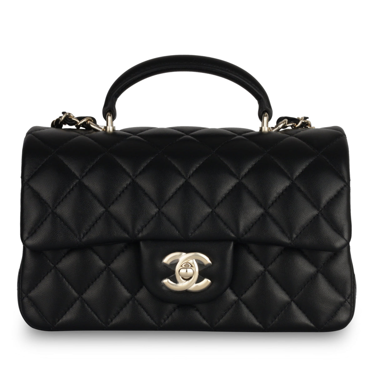 Classic Flap Bag - Mini Rectangular Top Handle